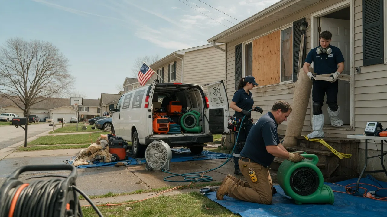 Water Damage Restoration in Sheridan, MO near me